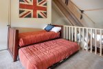Twin Bed with Twin Trundle in Loft 